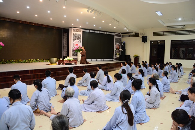 Buổi ôn lại oai nghi dành cho Phật tử