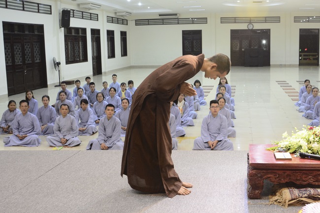 Buổi ôn lại oai nghi dành cho Phật tử