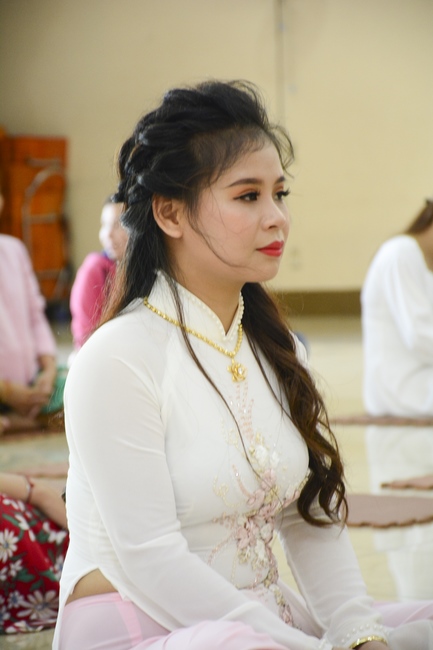 The Wedding Ceremony at the pagoda
