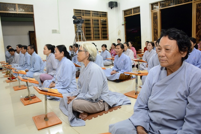 The repentant Ceremony at Dang Phap Pagoda, Binh Phuoc