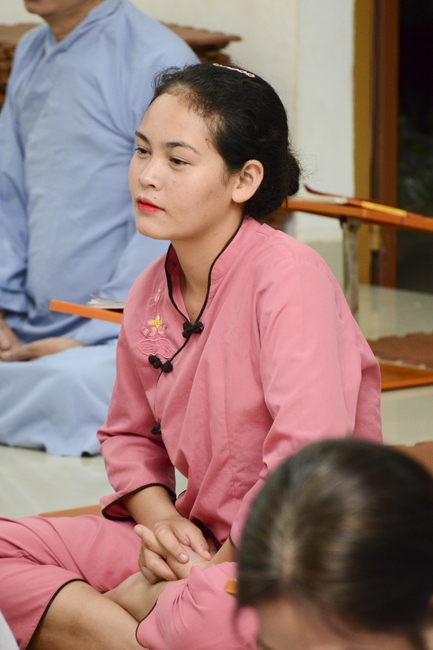 The repentant Ceremony at Dang Phap Pagoda, Binh Phuoc