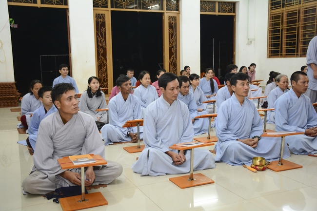 The repentant Ceremony at Dang Phap Pagoda, Binh Phuoc