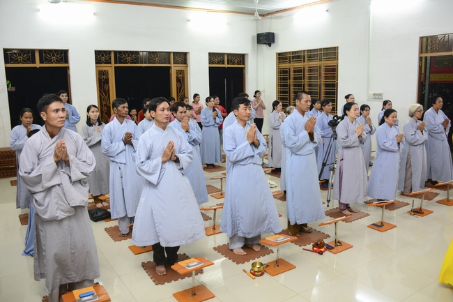 The repentant Ceremony at Dang Phap Pagoda, Binh Phuoc