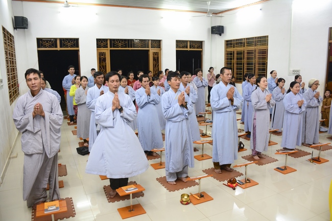 The repentant Ceremony at Dang Phap Pagoda, Binh Phuoc