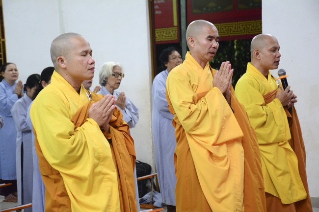 The repentant Ceremony at Dang Phap Pagoda, Binh Phuoc