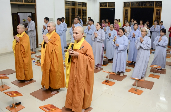 The repentant Ceremony at Dang Phap Pagoda, Binh Phuoc