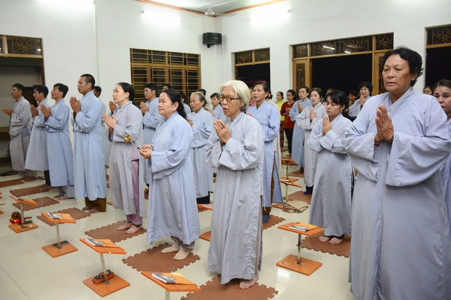The repentant Ceremony at Dang Phap Pagoda, Binh Phuoc