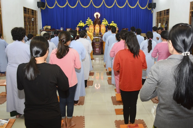 The repentant Ceremony at Dang Phap Pagoda, Binh Phuoc
