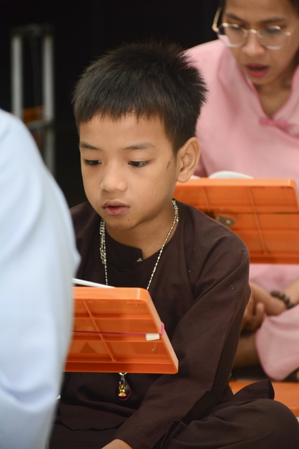 The repentant Ceremony at Dang Phap Pagoda, Binh Phuoc