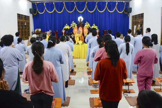 The repentant Ceremony at Dang Phap Pagoda, Binh Phuoc
