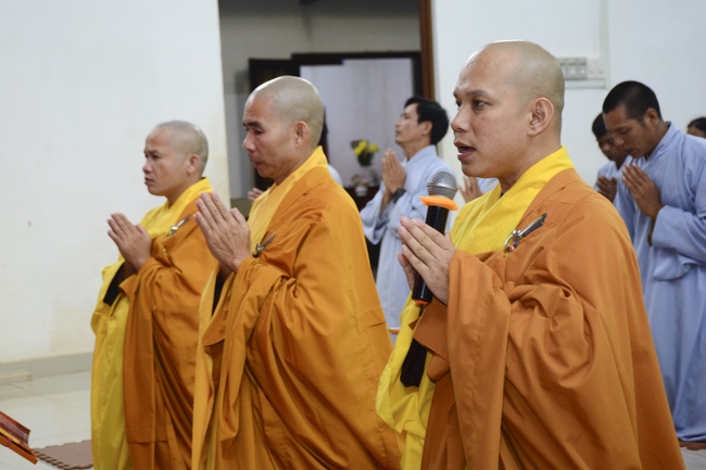 The repentant Ceremony at Dang Phap Pagoda, Binh Phuoc