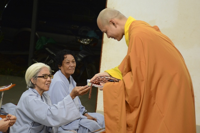 The repentant Ceremony at Dang Phap Pagoda, Binh Phuoc