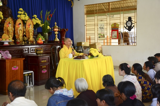 The repentant Ceremony at Dang Phap Pagoda, Binh Phuoc