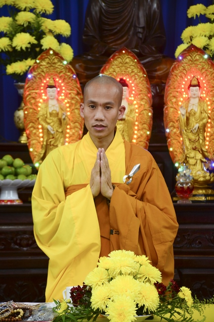 The repentant Ceremony at Dang Phap Pagoda, Binh Phuoc