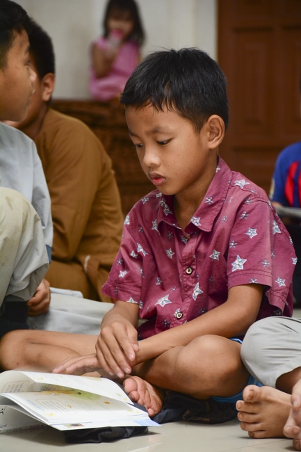 The repentant Ceremony at Dang Phap Pagoda, Binh Phuoc