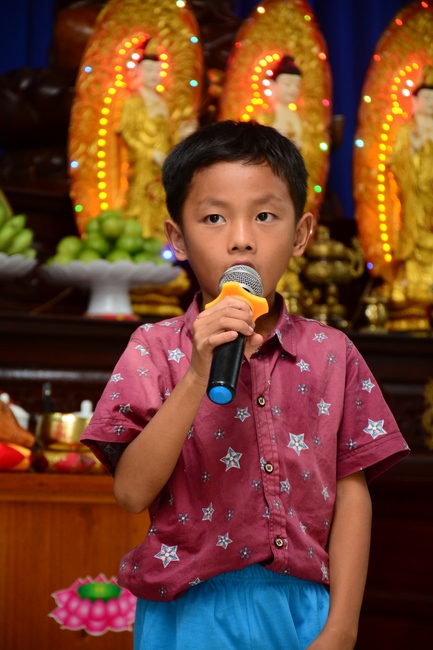 The repentant Ceremony at Dang Phap Pagoda, Binh Phuoc