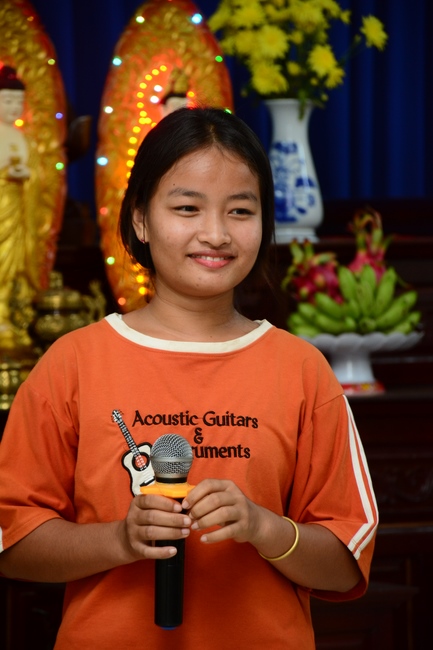 The repentant Ceremony at Dang Phap Pagoda, Binh Phuoc