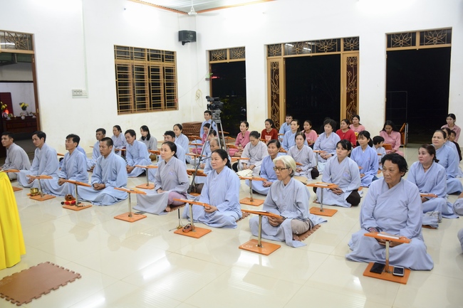The repentant Ceremony at Dang Phap Pagoda, Binh Phuoc