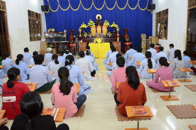 The repentant Ceremony at Dang Phap Pagoda, Binh Phuoc