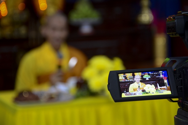 The repentant Ceremony at Dang Phap Pagoda, Binh Phuoc