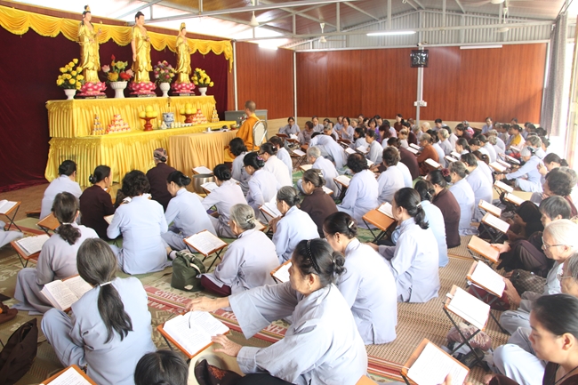 The peaceful Retreat at Tieu Dao Pagoda - Quang Ninh.