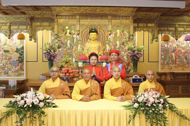 Buddhist Wedding Ceremony in Korea