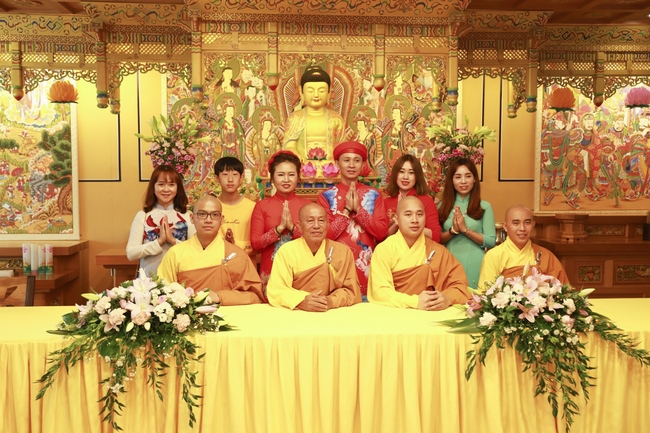 Buddhist Wedding Ceremony in Korea