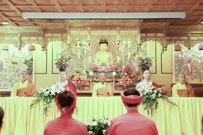 Buddhist Wedding Ceremony in Korea