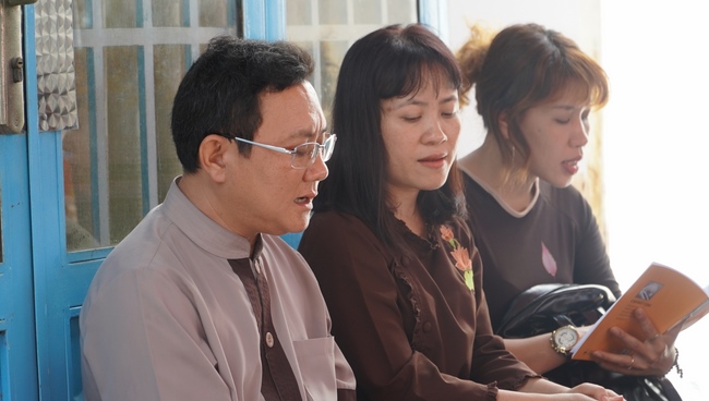 Freeing creatures and Praying for the rebirth in Dong Nai