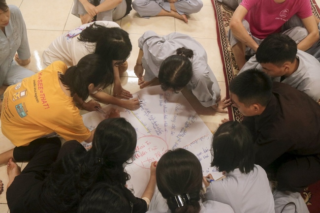 The retreat of Tea Meditation: Comeback to listening” at Hoa Phuc Pagoda.