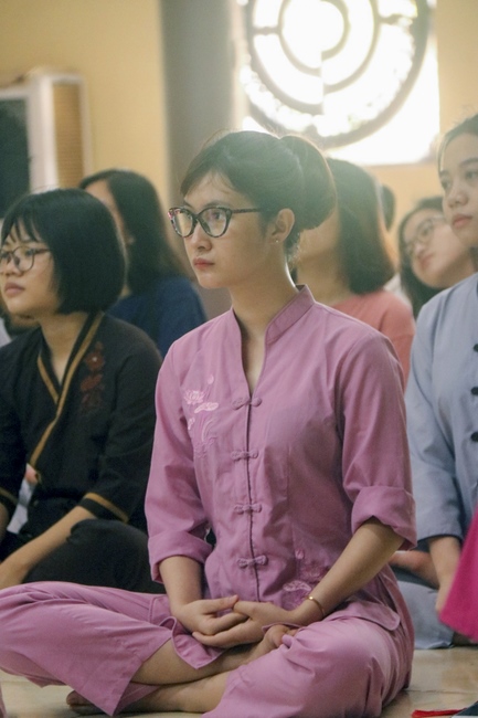 The retreat of Tea Meditation: Comeback to listening” at Hoa Phuc Pagoda.