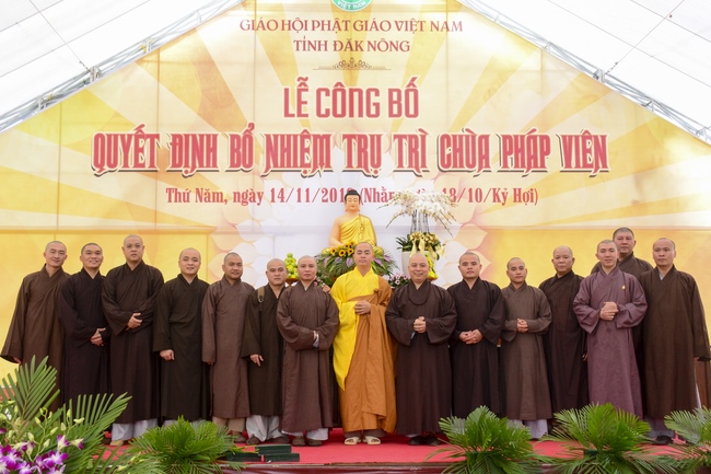 Abbot Appointment Ceremony of  Phuoc Vien Pagoda – Dak Nong