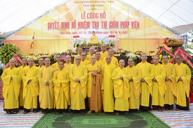Abbot Appointment Ceremony of  Phuoc Vien Pagoda – Dak Nong