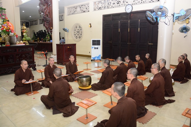 Examining before the fully ordination