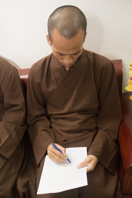 Examining before the fully ordination