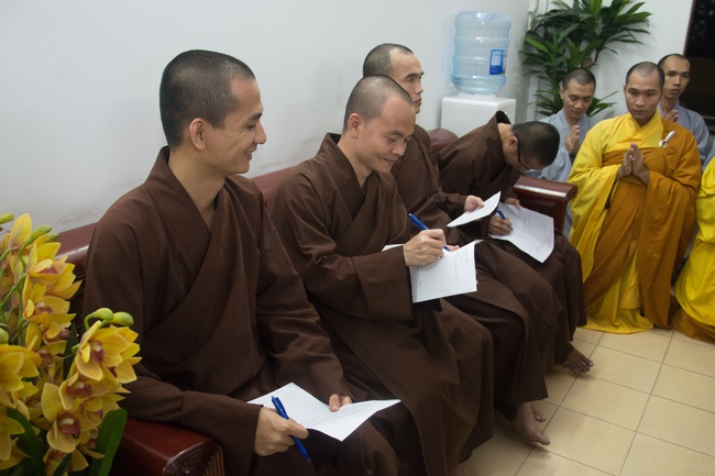 Examining before the fully ordination
