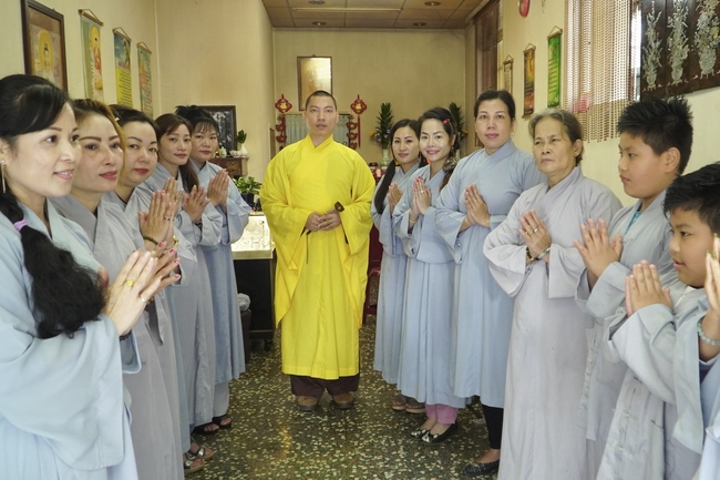 Preaching Dharma in Taoyuan, Taiwan