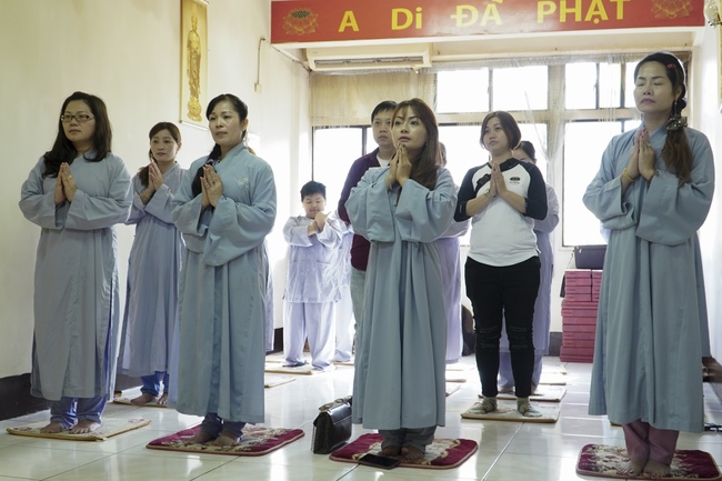 Preaching Dharma in Taoyuan, Taiwan