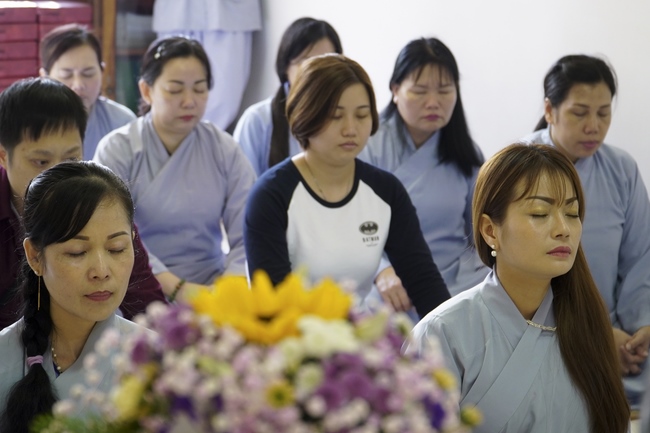 Preaching Dharma in Taoyuan, Taiwan
