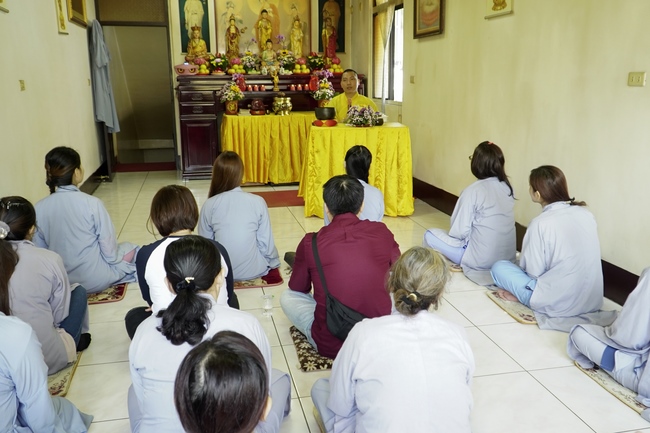 Preaching Dharma in Taoyuan, Taiwan