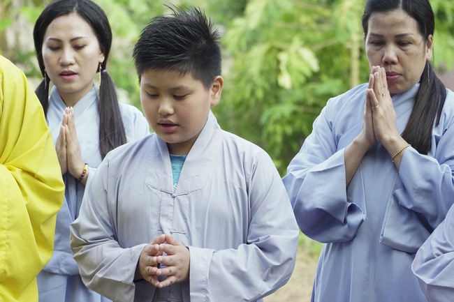 Preaching Dharma in Taoyuan, Taiwan