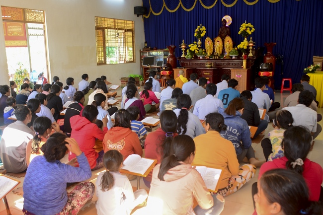 Repentant Ceremony at Dang Phap Pagoda, Binh Phuoc
