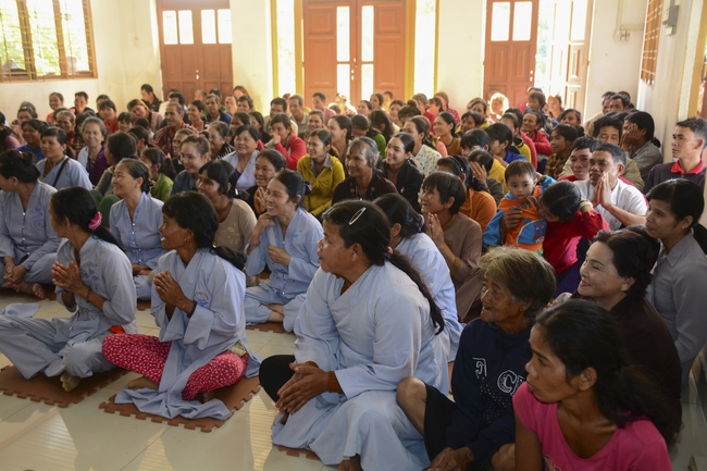 Repentant Ceremony at Dang Phap Pagoda, Binh Phuoc