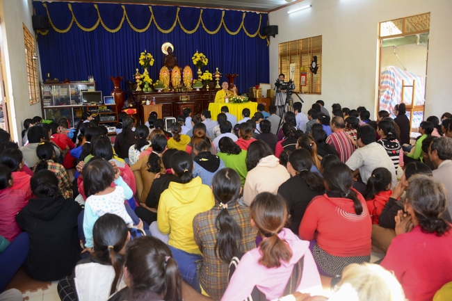 Repentant Ceremony at Dang Phap Pagoda, Binh Phuoc