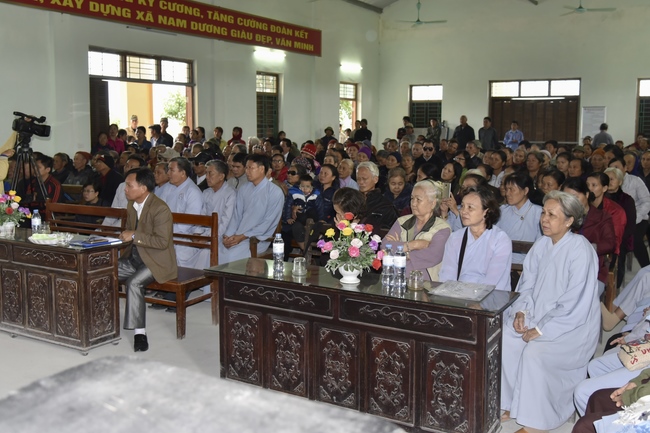 The third day - Northern charity trip in Nam Truc, Nam Dinh