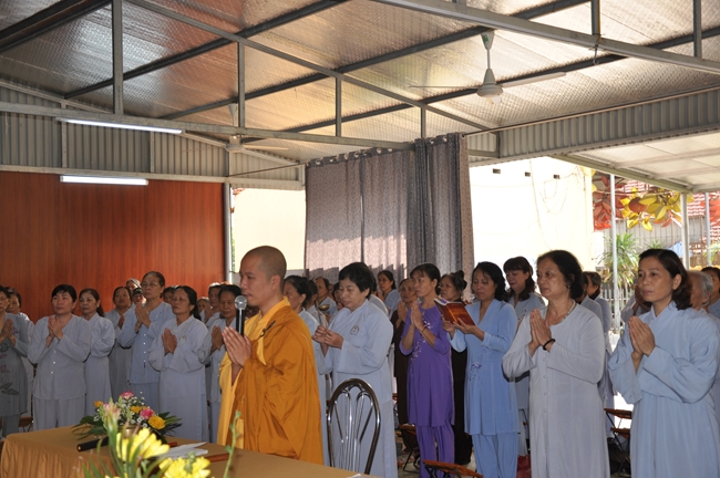 Tu niệm Phật “Một Ngày An Lạc” chùa Tiêu Dao, Quảng Ninh