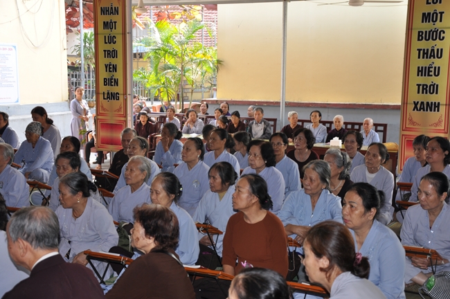 Tu niệm Phật “Một Ngày An Lạc” chùa Tiêu Dao, Quảng Ninh