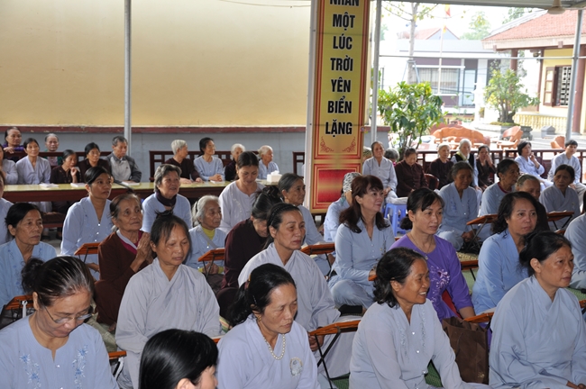 Tu niệm Phật “Một Ngày An Lạc” chùa Tiêu Dao, Quảng Ninh