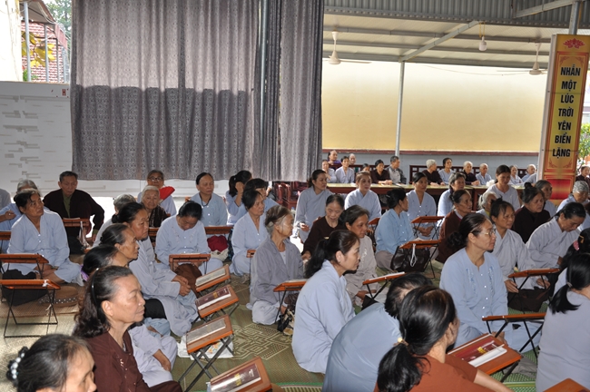 Tu niệm Phật “Một Ngày An Lạc” chùa Tiêu Dao, Quảng Ninh