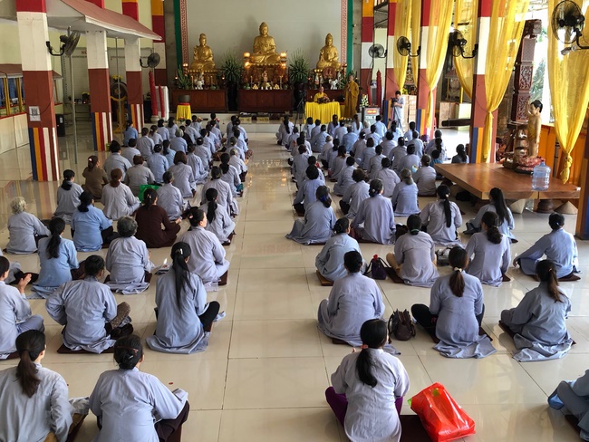 Thuyết giảng tại chùa Trúc Lâm Viên Nghiêm, Đồng Nai